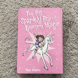 The Big Sparkly Box of Unicorn Magic - set of books